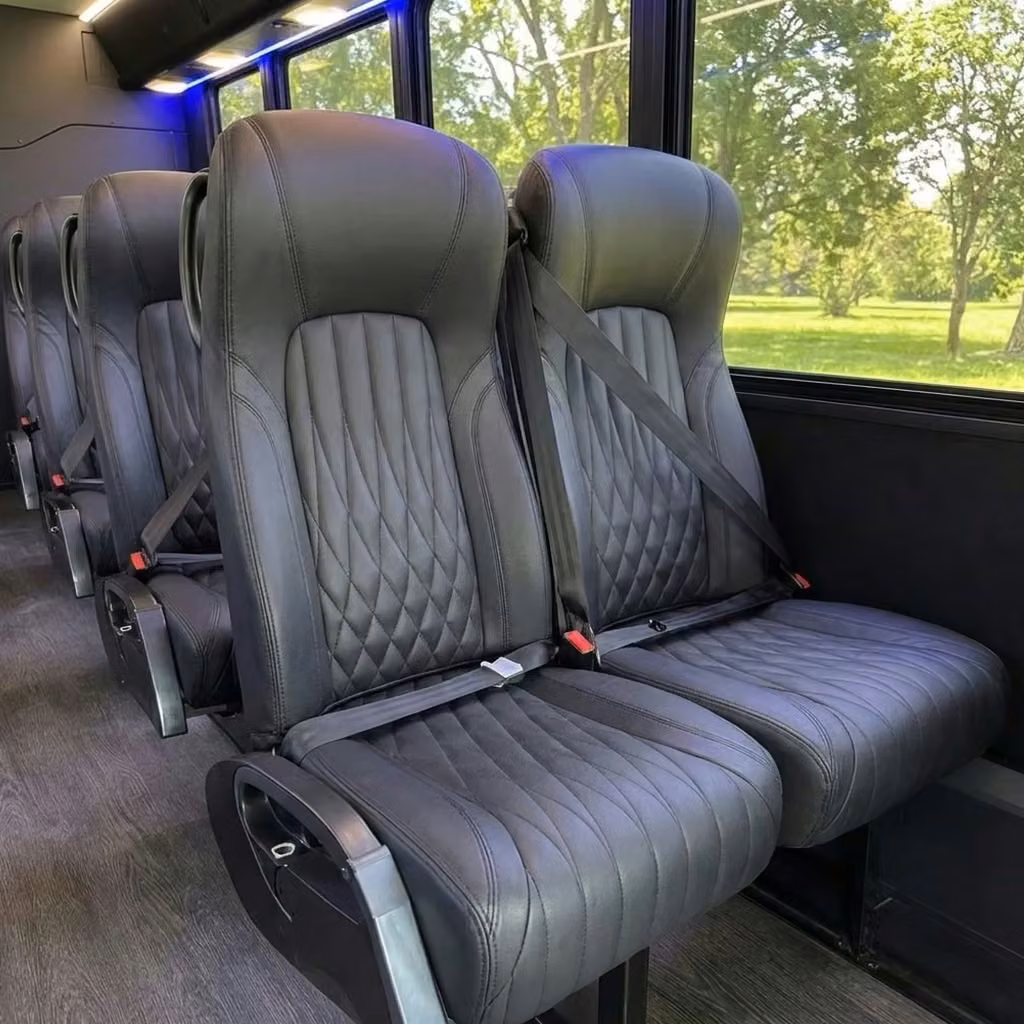 san juan capistrano 20 passenger minibus high back seats