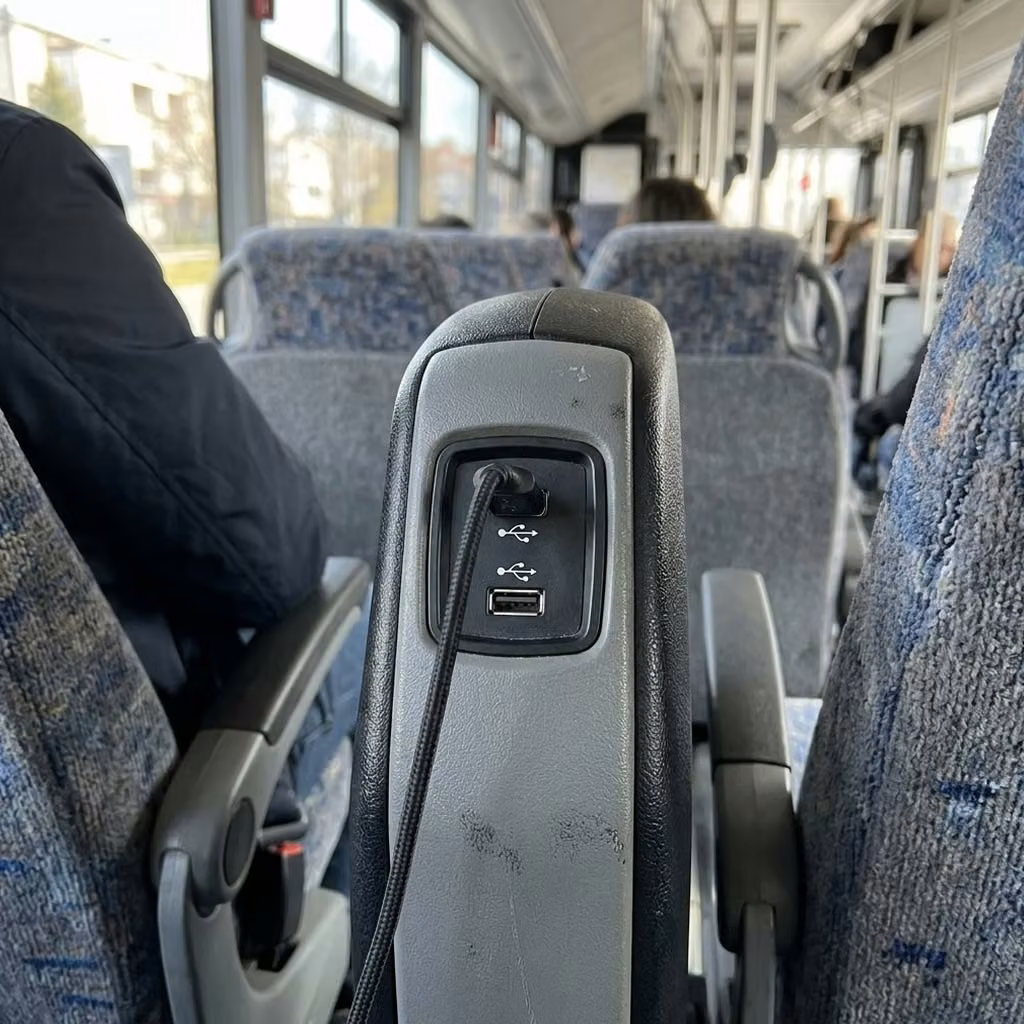 san juan capistrano 28 passenger minibus usb charging