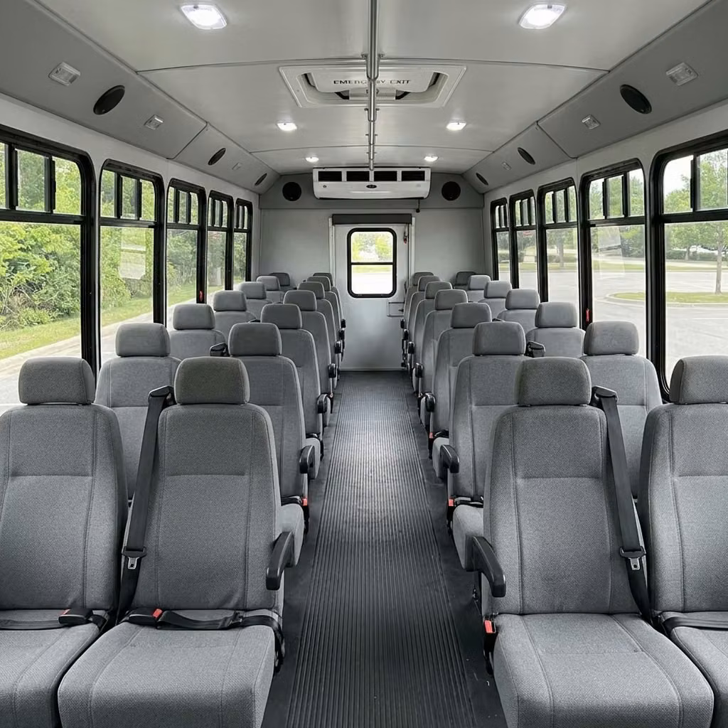 san juan capistrano 30 passenger minibus seating