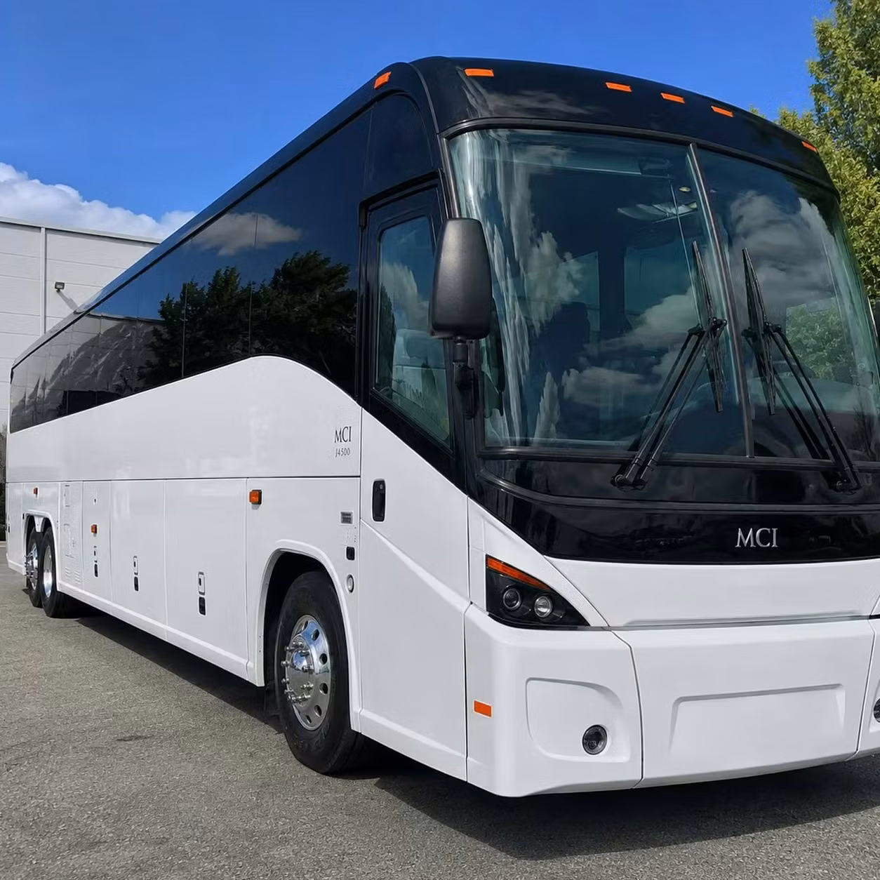 san juan capistrano 56 passenger military charter buses with undercarriage gear bays
