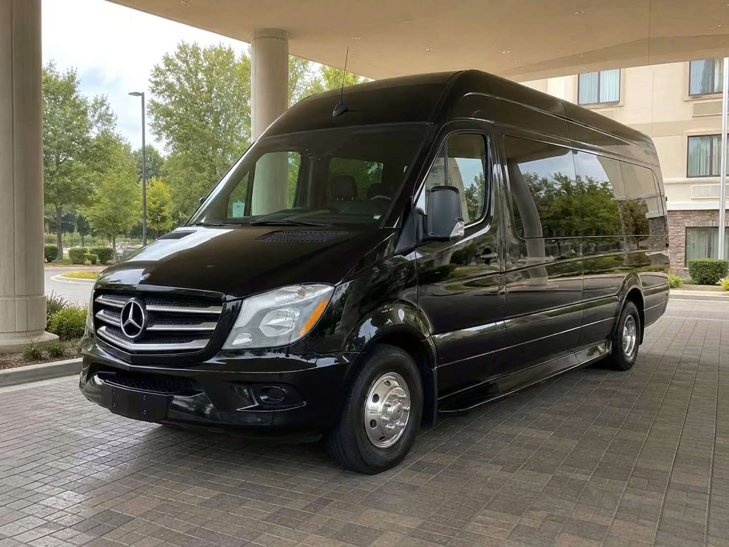 san juan capistrano sprinter van rental with driver tinted windows