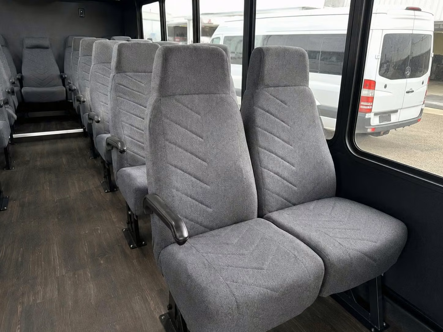 18 passenger minibus inside